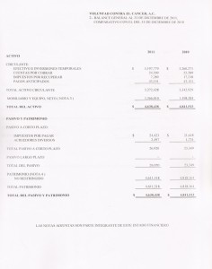 Estados Financieros Dictaminados 2011